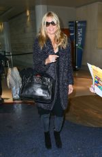 HEIDI KLUM at Los Angeles International Airport 02/11/2016