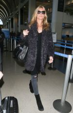 HEIDI KLUM at Los Angeles International Airport 02/11/2016