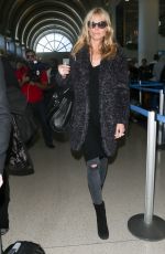 HEIDI KLUM at Los Angeles International Airport 02/11/2016