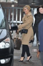 HEIDI RANGE at ITV Studios in London 02/02/2016