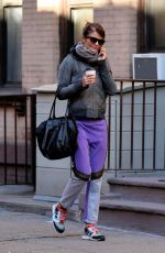 HELEA CHRISTENSEN Heading to a Gym in New York 02/02/2016