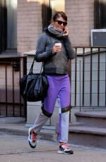 HELEA CHRISTENSEN Heading to a Gym in New York 02/02/2016