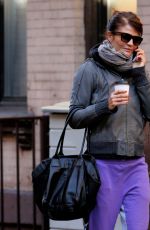 HELEA CHRISTENSEN Heading to a Gym in New York 02/02/2016