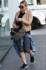 HILARY DUFF at a Gym in Los Angeles 02/19/2016
