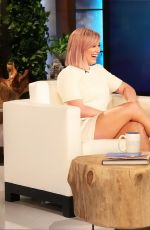 HILARY DUFF at Ellen Degeneres Show in Los Angeles 01/29/2016