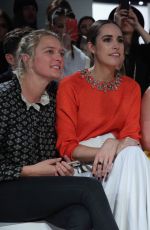 HILARY DUFF at Jenny Packham Fall 2016 Fashion Show at New York Fashion Week 02/14/2016