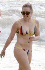 HILARY DUFF in Bikini at a Beach in Maui 02/04/2016