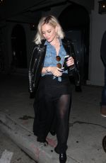 HILARY DUFF Leaves Craig