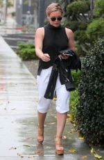 HILARY DUFF Out and About in Los Angeles 02/17/2016
