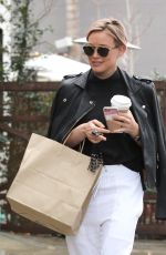 HILARY DUFF Out and About in Los Angeles 02/17/2016