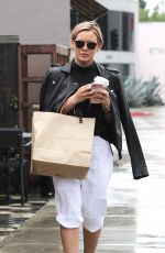 HILARY DUFF Out and About in Los Angeles 02/17/2016