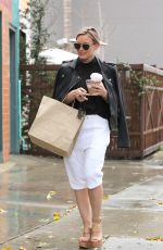 HILARY DUFF Out and About in Los Angeles 02/17/2016