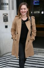 HOLLIDAY GRAINGER at BBC Radio 2 Studios in London 02/12/2016
