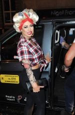 HOLLY HAGAN at Floritas Nightclub in Newcastle 02/01/2016
