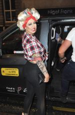 HOLLY HAGAN at Floritas Nightclub in Newcastle 02/01/2016