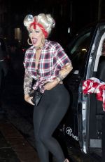 HOLLY HAGAN at Floritas Nightclub in Newcastle 02/01/2016