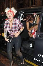 HOLLY HAGAN at Floritas Nightclub in Newcastle 02/01/2016