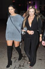 HOLLY HAGAN at Geordie Shore Wrap Party in Newcastle 02/13/2016