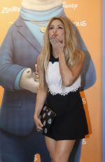 SHAKIRA at Zootropolis Premiere in Barcelona 02/03/2016