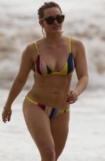 HILARY DUFF in Bikini at a Beach in Maui 02/04/2016