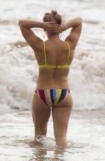 HILARY DUFF in Bikini at a Beach in Maui 02/04/2016