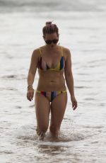 HILARY DUFF in Bikini at a Beach in Maui 02/04/2016