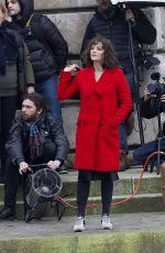 MARION COTTILARD on the Set of a Photoshoot in Paris 02/22/2016