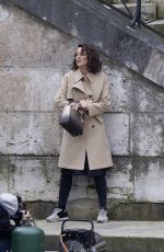 MARION COTTILARD on the Set of a Photoshoot in Paris 02/22/2016