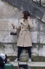 MARION COTTILARD on the Set of a Photoshoot in Paris 02/22/2016