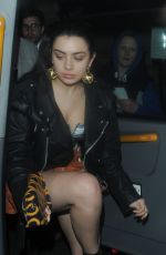 CHARLI XCX Arrives at Warner Music Group Party in London 02/25/2016