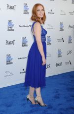JESSICA CHASTAIN at Film Independent Spirit Awards in Santa Monica 02/27/2016