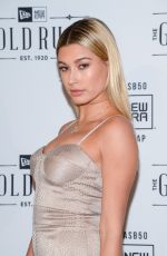 HAILEY BALDWIN at New Era Style Lounge in San Francisco 02/06/2016