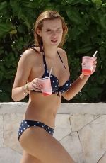 BELLA THORNE in Bikini on the Beach in Mexico 02/14/2016