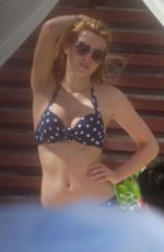 BELLA THORNE in Bikini on the Beach in Mexico 02/14/2016