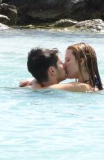 BELLA THORNE in Bikini on the Beach in Mexico 02/14/2016
