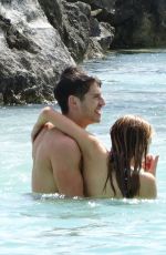 BELLA THORNE in Bikini on the Beach in Mexico 02/14/2016