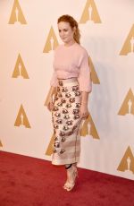 BRIE LARSON at Academy Awards Nominee Luncheon in Beverly Hills 02/08/2016