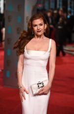 ISLA FISHER at British Academy Film Awards 2016 in London 02/14/2016