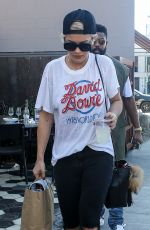 RITA ORA Lunch at Zinc in West Hollywood 02/16/2016