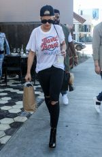 RITA ORA Lunch at Zinc in West Hollywood 02/16/2016
