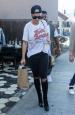 RITA ORA Lunch at Zinc in West Hollywood 02/16/2016
