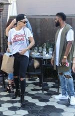 RITA ORA Lunch at Zinc in West Hollywood 02/16/2016