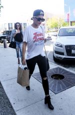 RITA ORA Lunch at Zinc in West Hollywood 02/16/2016