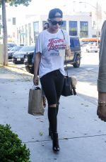 RITA ORA Lunch at Zinc in West Hollywood 02/16/2016