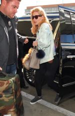 IGGY AZALEA Arrives at LAX Airport in Los Angeles 02/05/2016