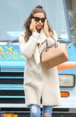 IRINA SHAYK Out and About in New York 02/04/2016