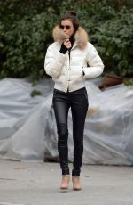 IRINA SHAYK Out in New York 02/17/2016