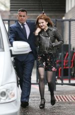 ISLA FISHER Leaves ITV Studios 02/22/2016
