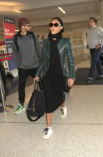 JADA PINKETT SMITH at LAX Airport in Los Angeles 02/08/2016