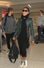 JADA PINKETT SMITH at LAX Airport in Los Angeles 02/08/2016